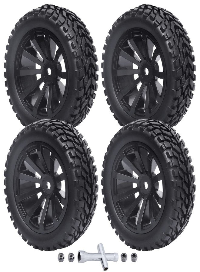 CrazyHobby 1/10 RC On Road Wheels & Tire Sets 12mm Hex for Traxxas 4Tec 2.0 4WD WLToys HPI RS4 Redcat EPX HSP Brushless 2S 3S Touring Car - Image 1